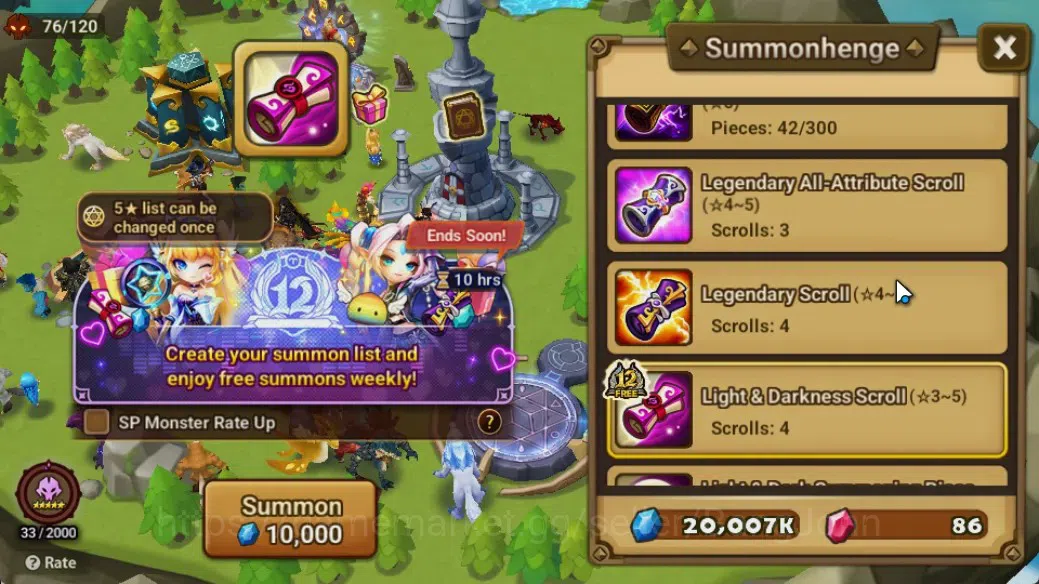 Summoners War: Sky Arena Accounts GLOBAL | NB 5 TESHAR,Starter Gacha 115 12Y+160 11Y image 2