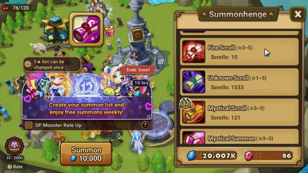 Summoners War: Sky Arena Accounts GLOBAL | NB 5 TESHAR,Starter Gacha 115 12Y+160 11Y image 3