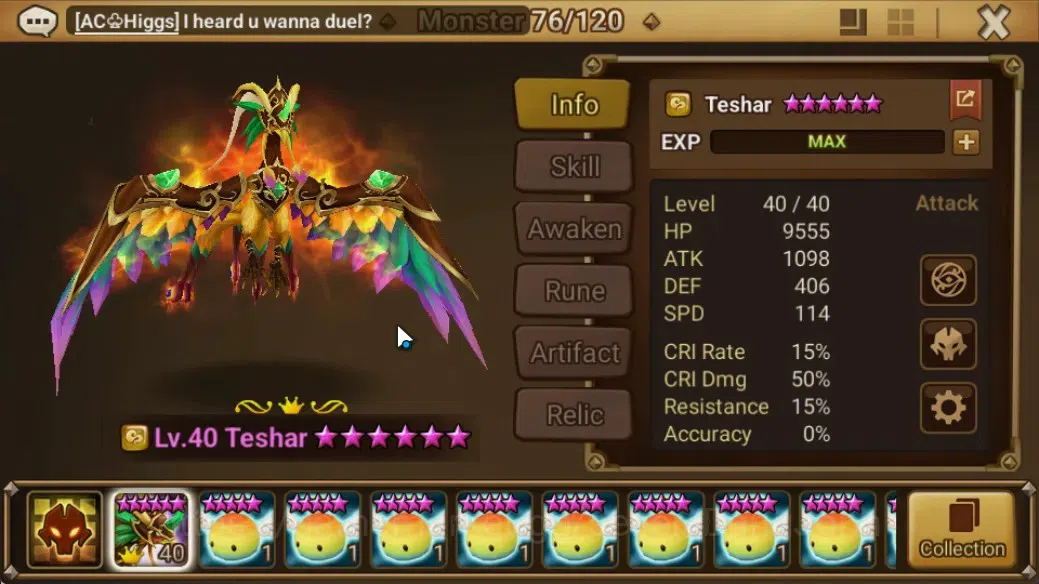 Summoners War: Sky Arena Accounts GLOBAL | NB 5 TESHAR,Starter Gacha 115 12Y+160 11Y image 4