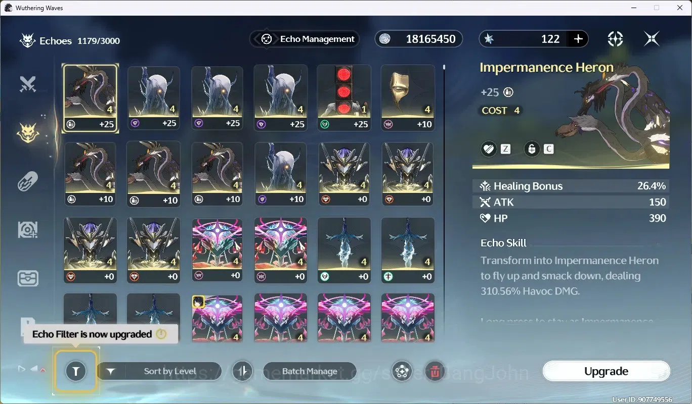 Wuthering Waves Accounts SEA | UL 48 | Rank 5 | 2 Char Limited Lucy RC6, Re image 5