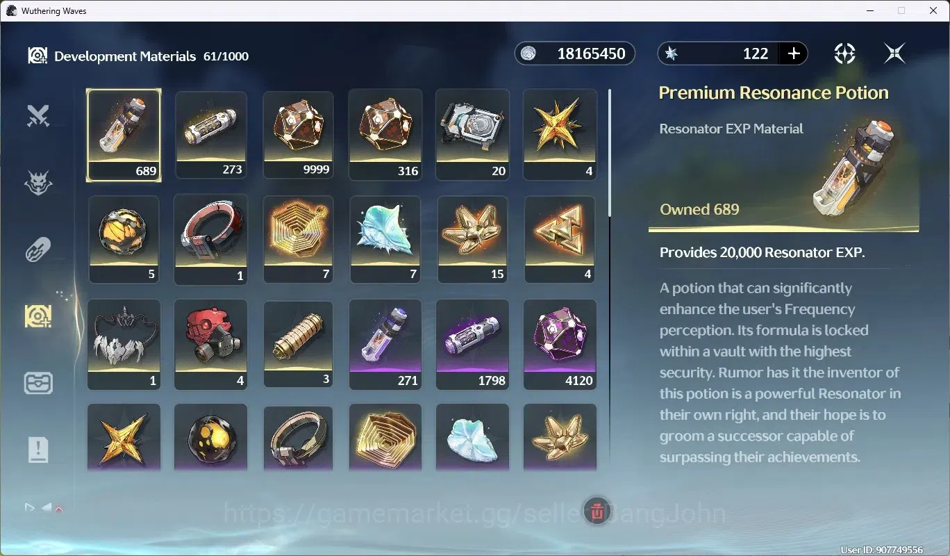 Wuthering Waves Accounts SEA | UL 48 | Rank 5 | 2 Char Limited Lucy RC6, Re image 7