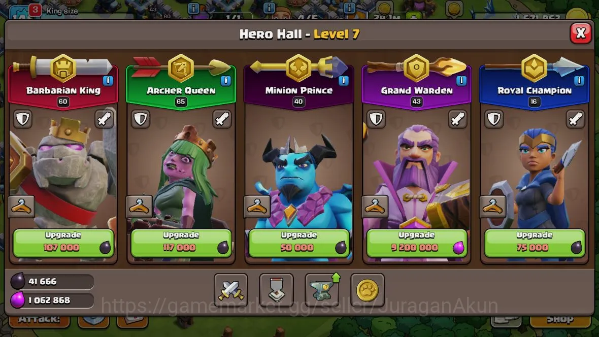 Clash of Clans Accounts TH 13-BH9|LV146|League Witch12|HH7|BK 60,AQ65,GW43 image 5