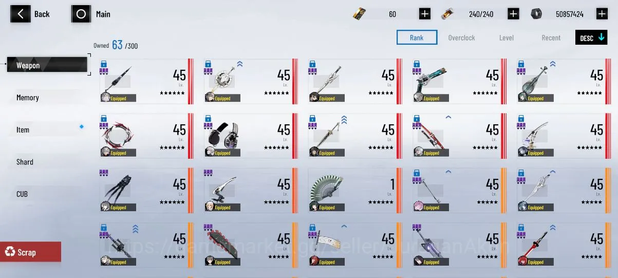Punishing: Gray Raven Accounts ASIA | 3 SSS+ Teddy+Sign,etc | 19 SS LuciaCW[SignR image 3
