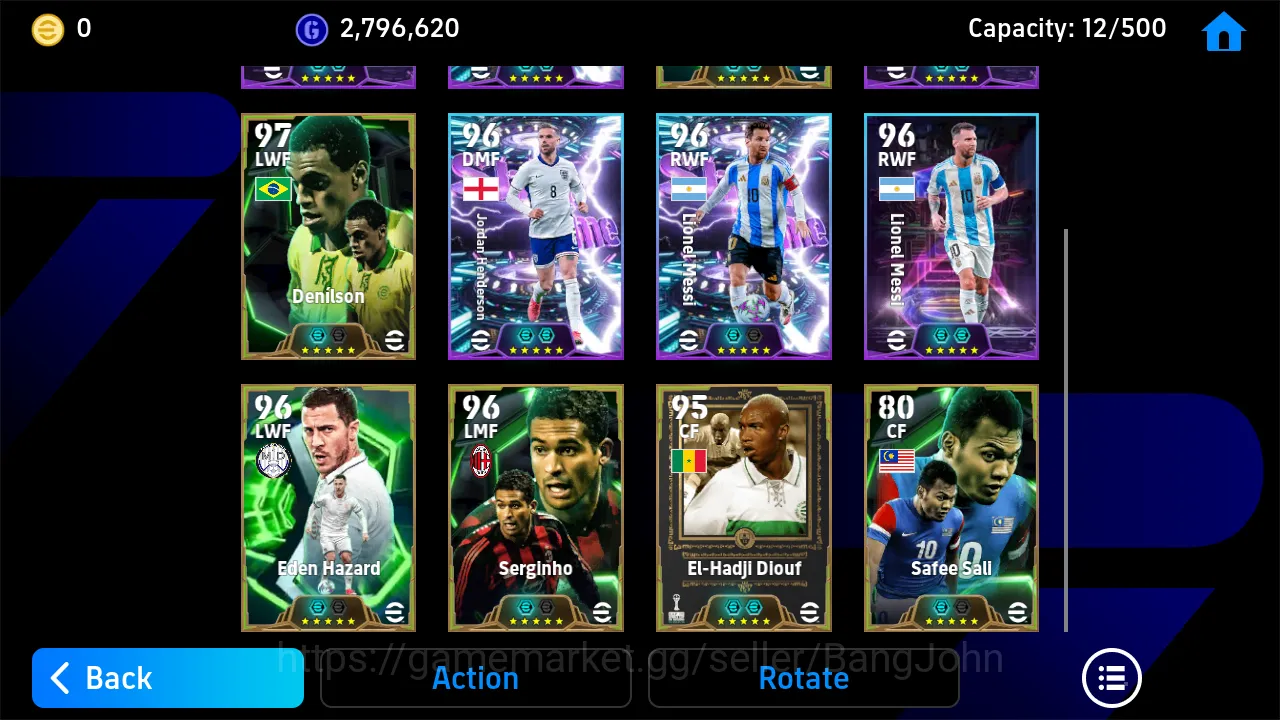 eFootball Accounts Others Power 3151 | isak showtime belingham showtime granvenbech showtime gattuso epic db new |EFB194B 4