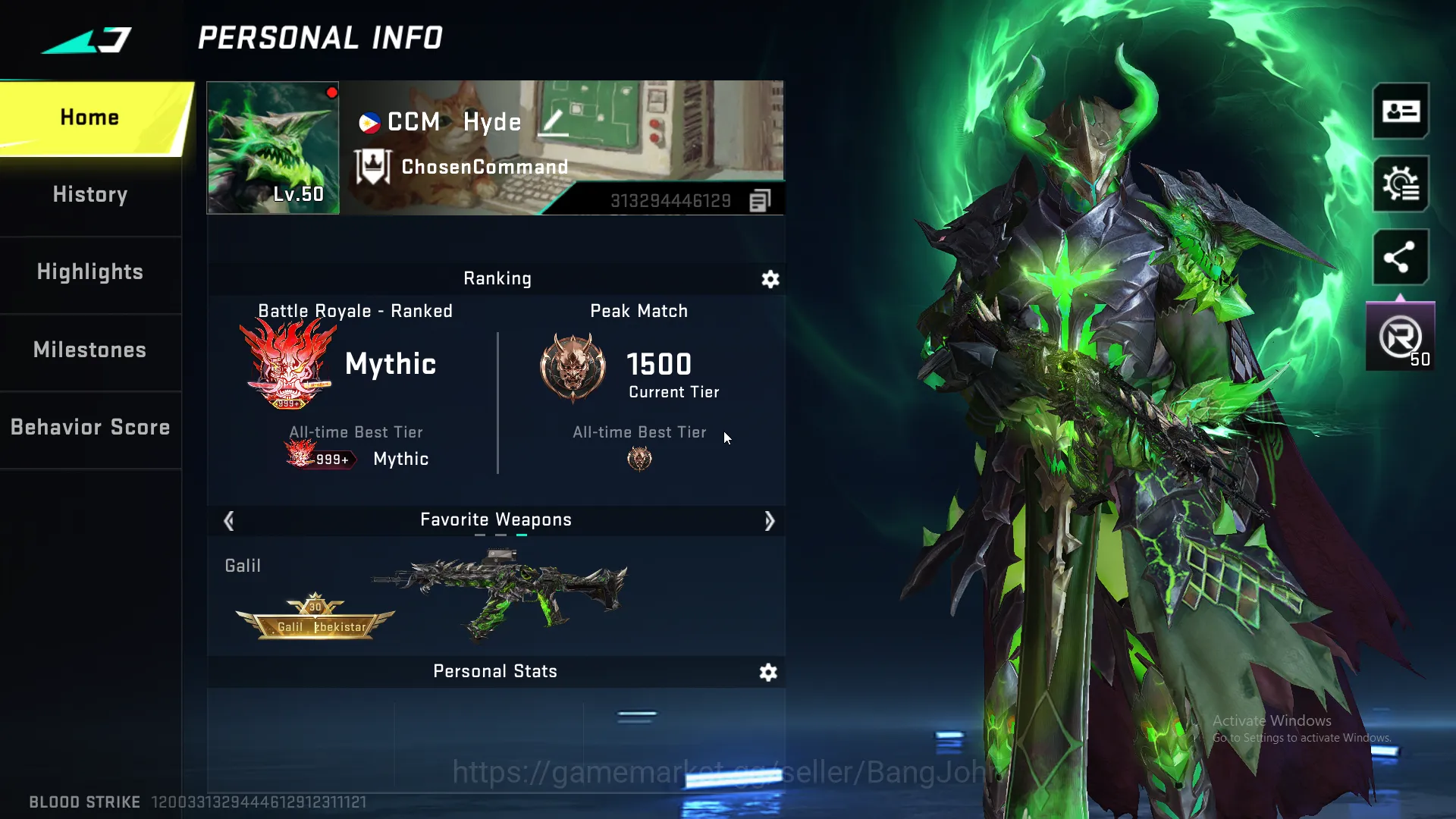 "Eternal Volt , Collab Ran Mikasa , Ultra Zero | Eternal Ump45 lvl 3 | Eternal Galil lvl 2 | Eternal P90 lvl 2 | Eternal Uzi lvl 2 ~ BS082B Blood Strike Others "Eternal Volt , Collab Ran Mikasa , Ultra Zero | E image 1