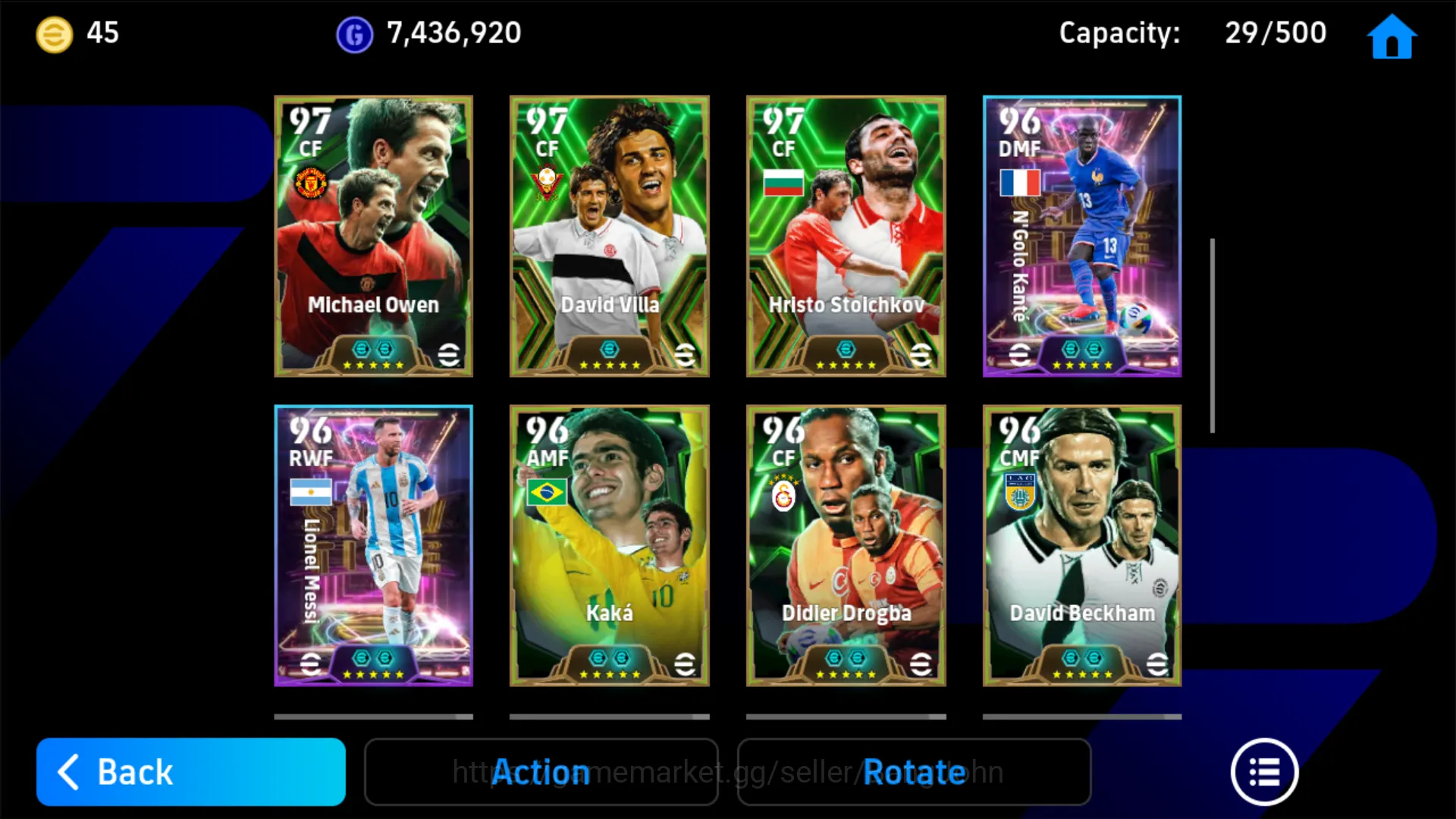 eFootball Accounts power 3190 | | lukaku show time , de jong show tim image 5