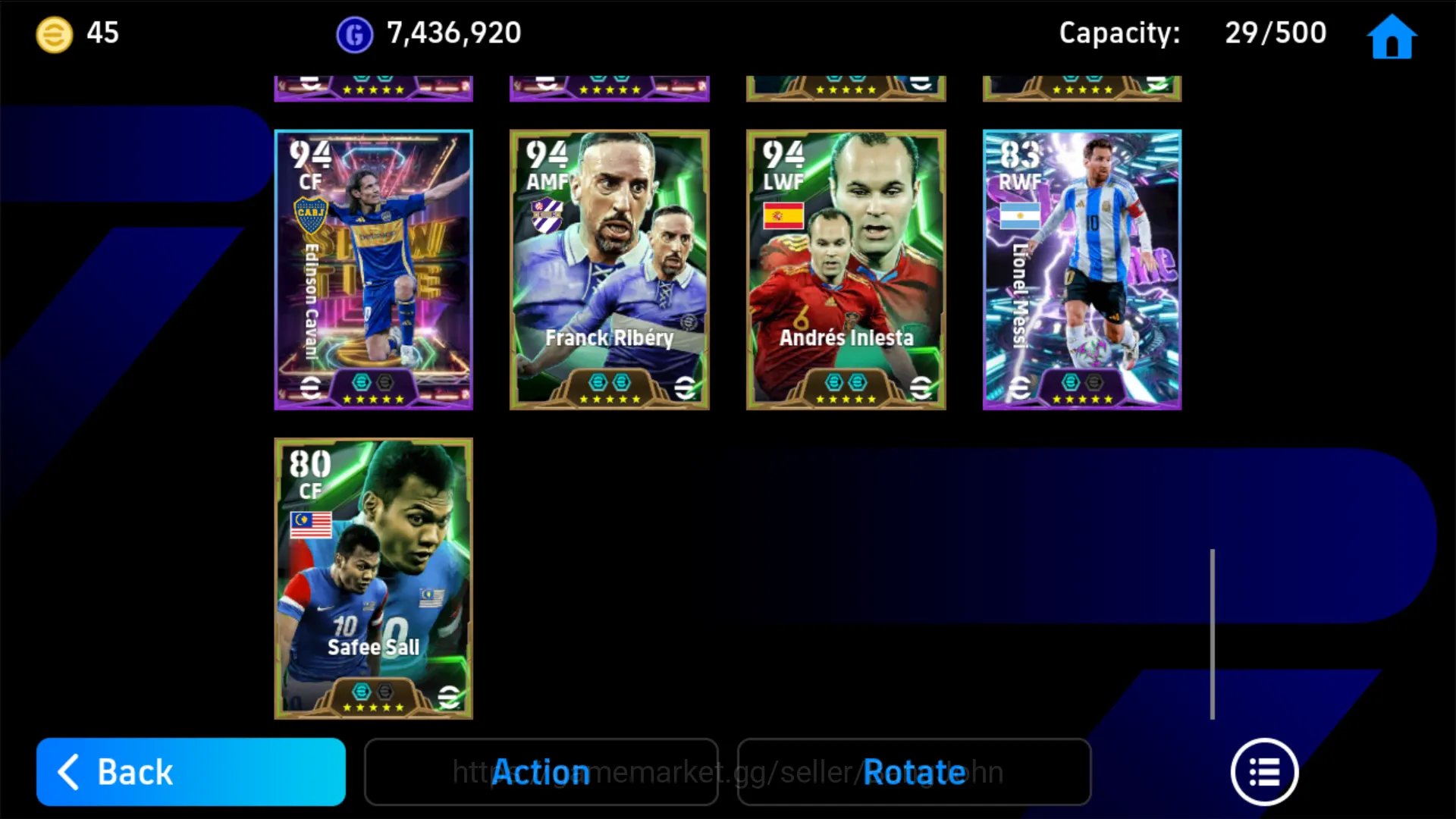 eFootball Accounts power 3190 | | lukaku show time , de jong show tim image 7