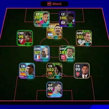 eFootball Accounts Meta Player Ovr 3124 | Big Time Messi World Cup