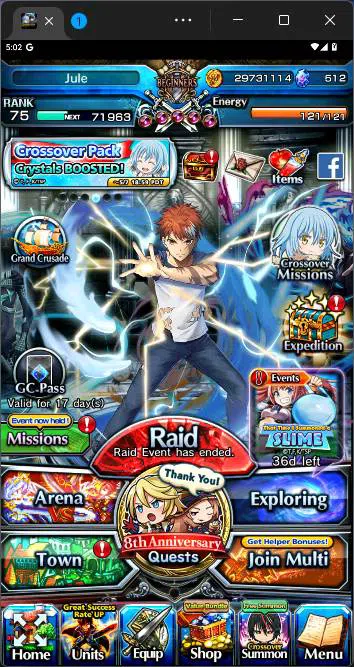 Grand Summoners Others GLOBAL|12 Ascend|Inumata,SummerMiyu,DL Rimuru TW,S image 1