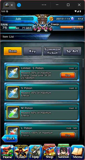 Grand Summoners Accounts Others GLOBAL|12 Ascend|Inumata,SummerMiyu,DL Rimuru TW,Shirou Emiya TW,etc|Take mail|check 3