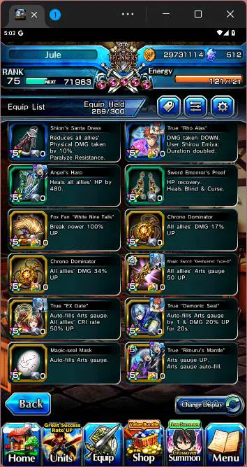 Grand Summoners Accounts Others GLOBAL|12 Ascend|Inumata,SummerMiyu,DL Rimuru TW,Shirou Emiya TW,etc|Take mail|check 6