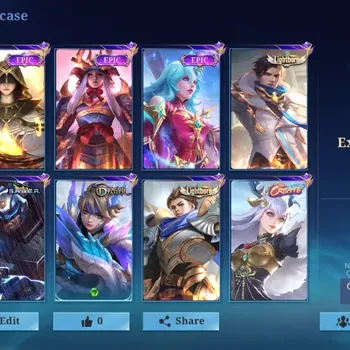 Mobile Legends: Bang Bang Accounts Others Hero 82|Skins 133|Create Odette,Lightborn(Alucard,Harith,Granger),Venom
