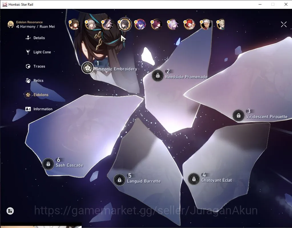 Honkai Star Rail Accounts End Game 5