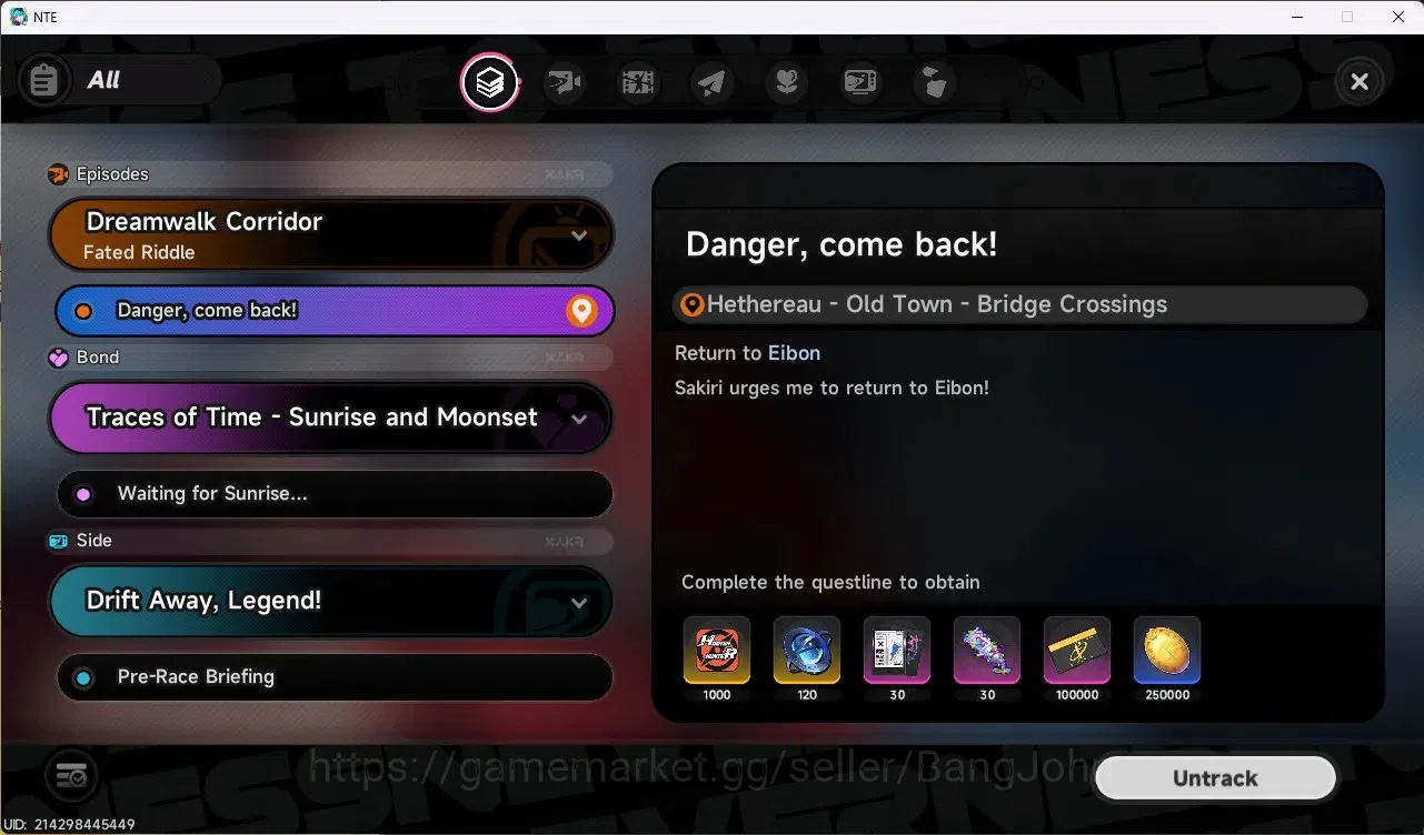 Neverness to Everness Accounts SEA | Hunter Lv 34 | 5 S-Class [2 Limit] (Hotori A image 15
