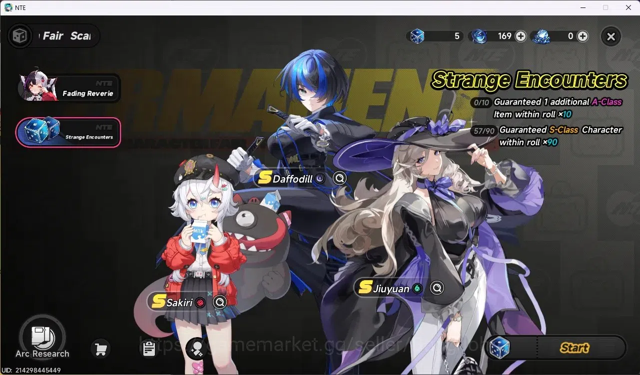 Neverness to Everness Accounts SEA | Hunter Lv 34 | 5 S-Class [2 Limit] (Hotori A image 6