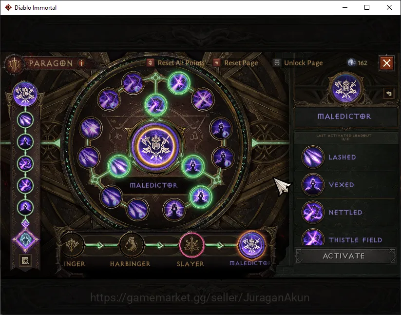 Diablo Immortal Accounts NA - Chains of Honor|Lv60 (582) Demon Hunter|36K C image 3