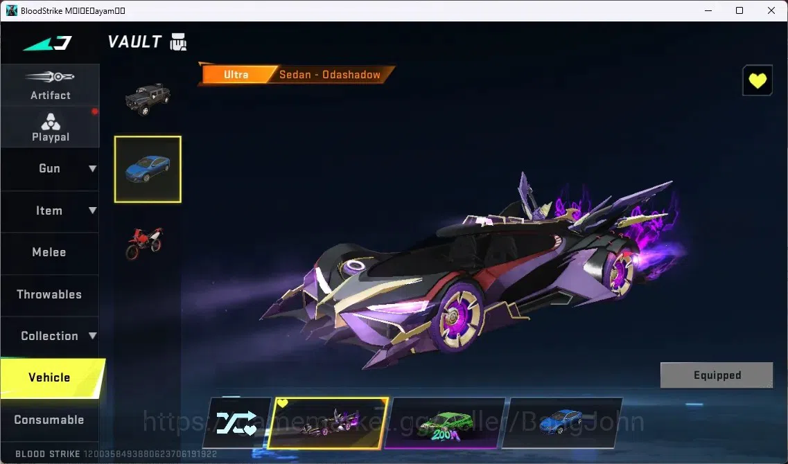 Blood Strike Accounts ASIA | 1 ETERNAL: QBZ95 - WHISPER | 1 ULTRA MELEE image 16