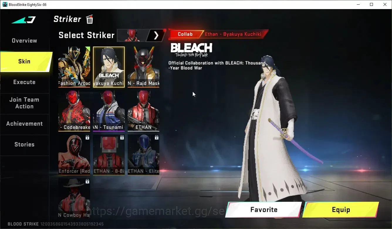 Blood Strike Accounts ASIA|ETERNAL Karl98+MELEE AXE,COLLAB 7DS AK47,BLEA image 10