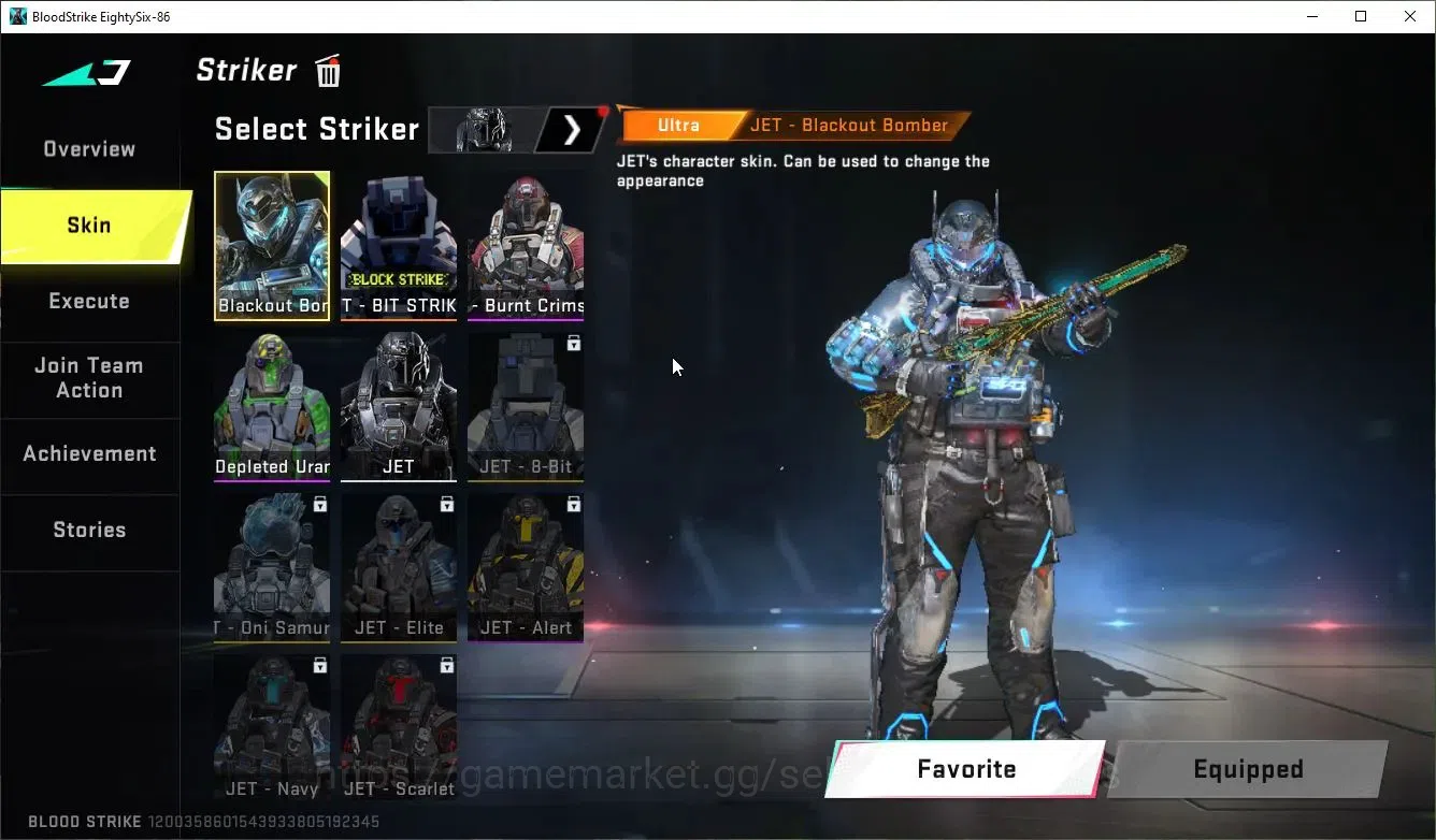 Blood Strike Accounts ASIA|ETERNAL Karl98+MELEE AXE,COLLAB 7DS AK47,BLEA image 13