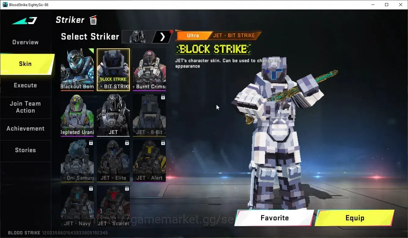 Blood Strike Accounts ASIA|ETERNAL Karl98+MELEE AXE,COLLAB 7DS AK47,BLEA image 17