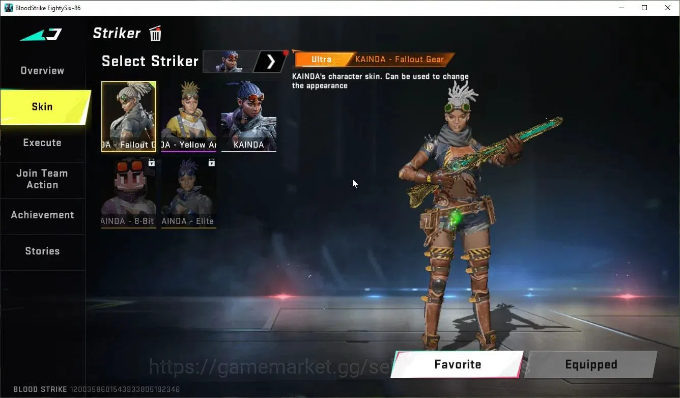 Blood Strike Accounts ASIA|ETERNAL Karl98+MELEE AXE,COLLAB 7DS AK47,BLEA image 18