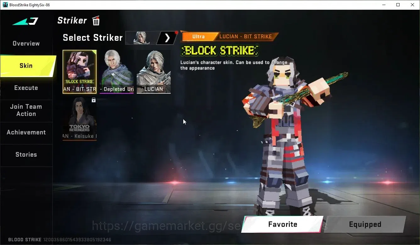 Blood Strike Accounts ASIA|ETERNAL Karl98+MELEE AXE,COLLAB 7DS AK47,BLEA image 19