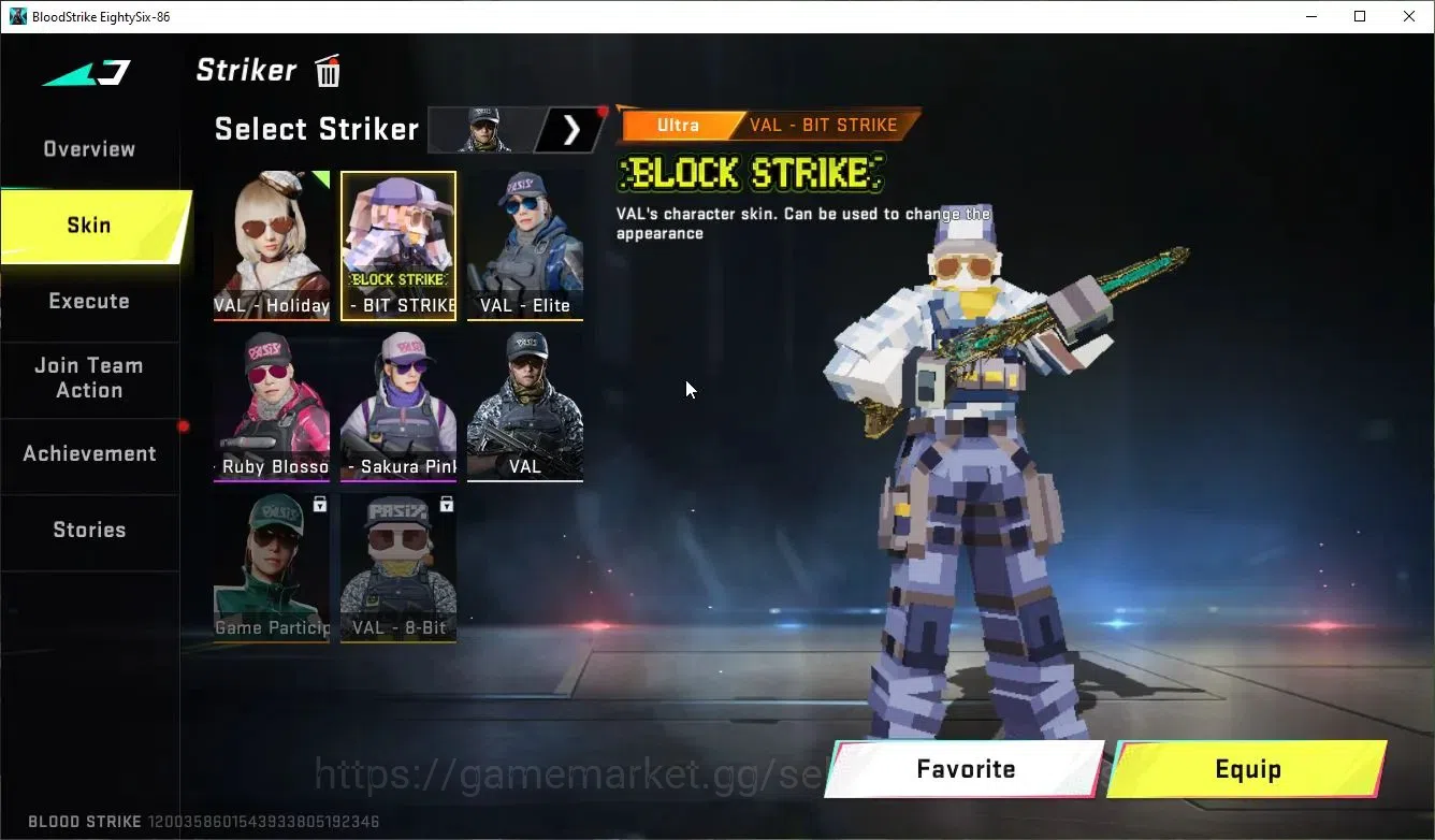 Blood Strike Accounts ASIA|ETERNAL Karl98+MELEE AXE,COLLAB 7DS AK47,BLEA image 20