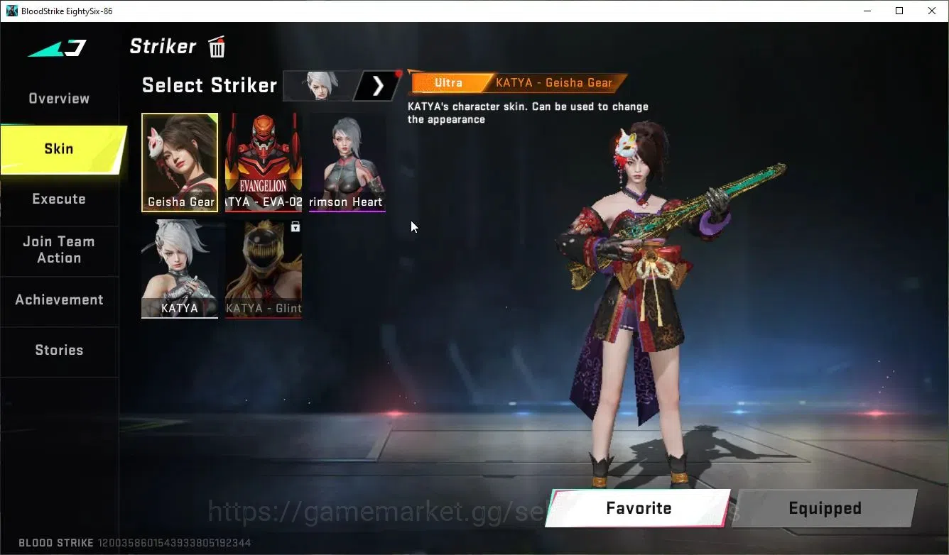 Blood Strike Accounts ASIA|ETERNAL Karl98+MELEE AXE,COLLAB 7DS AK47,BLEA image 5