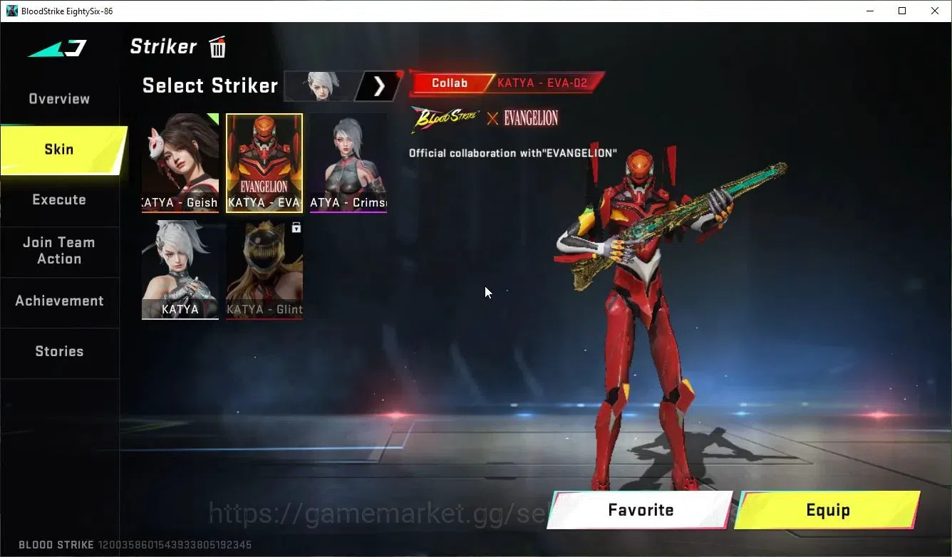 Blood Strike Accounts ASIA|ETERNAL Karl98+MELEE AXE,COLLAB 7DS AK47,BLEA image 6
