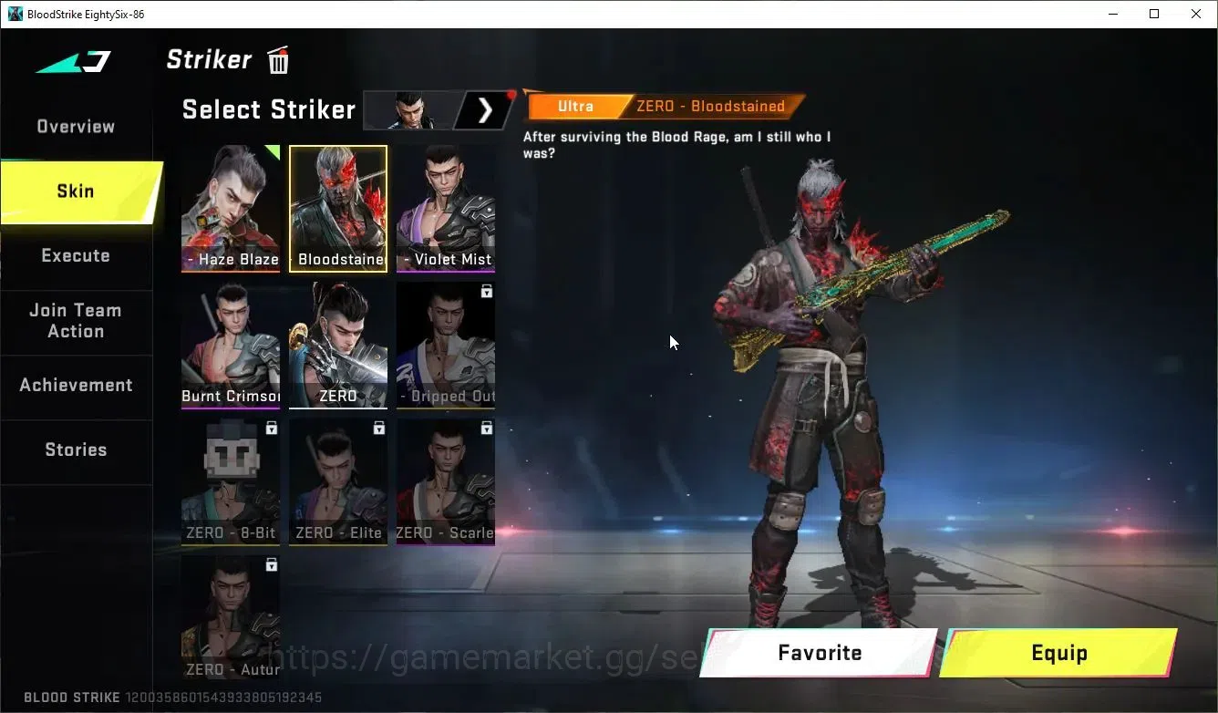 Blood Strike Accounts ASIA|ETERNAL Karl98+MELEE AXE,COLLAB 7DS AK47,BLEA image 8