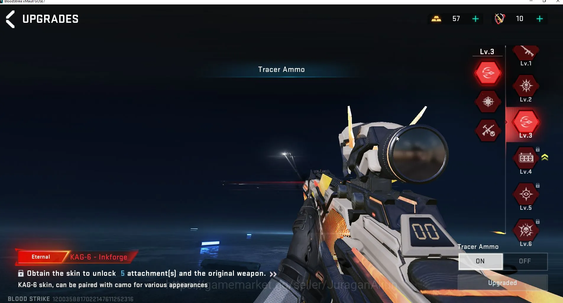 Blood Strike Accounts Asia|2EVO [M4A1-Tiadraco & Scar Stellar] + 17[Ump  image 13