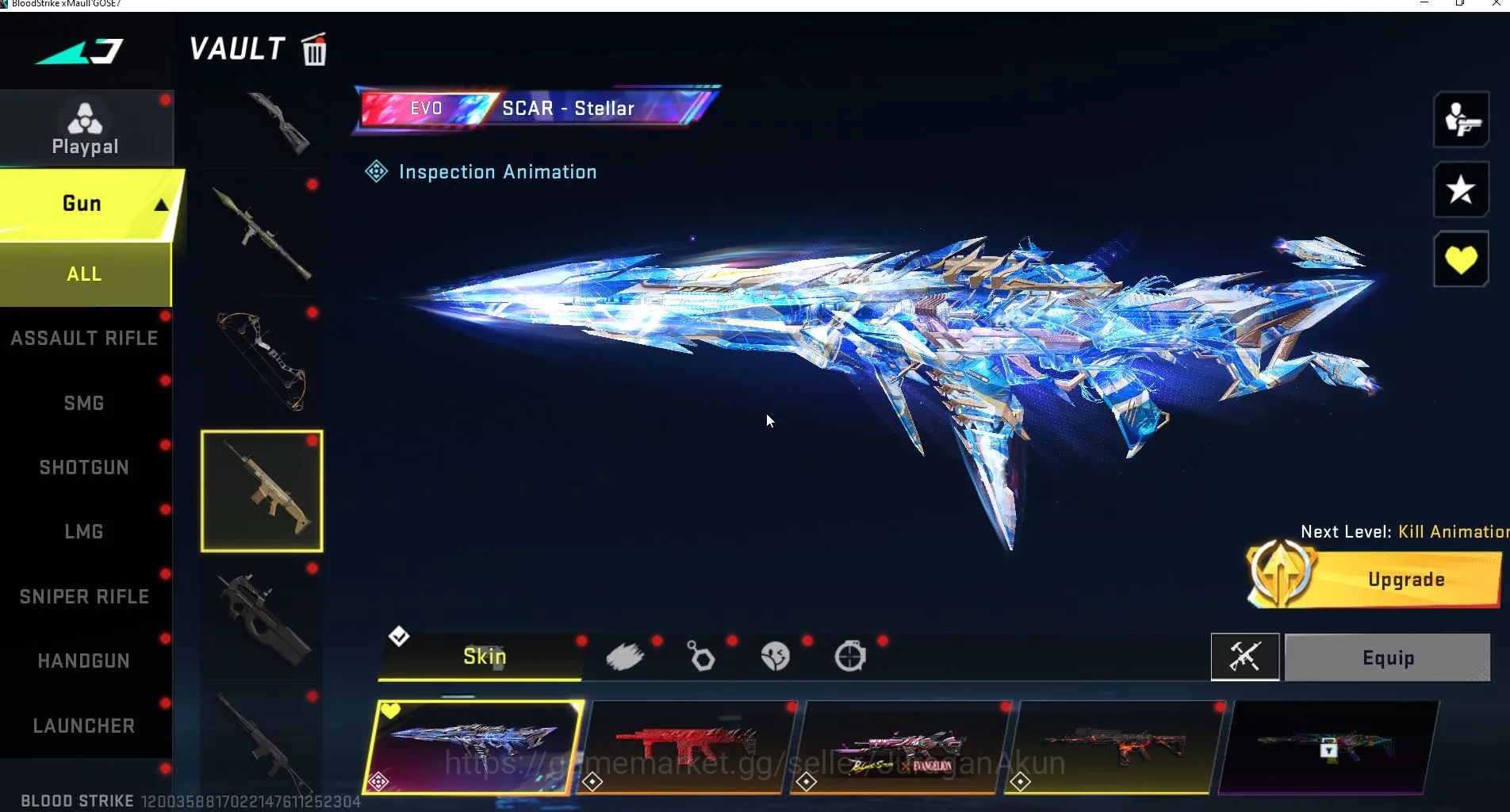 Blood Strike Accounts Asia|2EVO [M4A1-Tiadraco & Scar Stellar] + 17[Ump  image 2