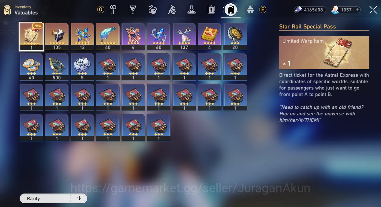 Honkai Star Rail Accounts Mid Game ASIA [TL70] Feixiao Premium Team (Feixiao+Sign,Robin,Topaz,Aven,Castorice&ETC)|Take 7
