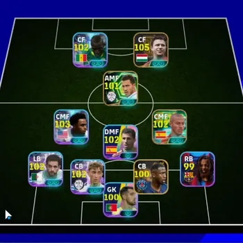 eFootball Accounts Legends & Iconic Players Android|Power 3159|7Epic Ferenc Puskas,Thiago Alcantara,Daniele