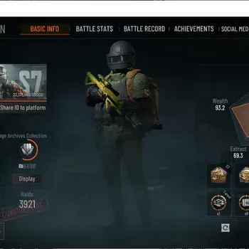 Arena Breakout Accounts High-End MOBILE|LV30|SV 88.1M | CV 75.1M | Ovr FAL,Fruit AR57,MG H416,Crimson AUG,MElLe Battel