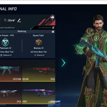 Blood Strike Accounts Rare Skin ASIA|3 ULTRA: M4A1 Insurgency,FAL Luchador,Galil Knight|2 ULTRA STRIKER|6 LEGENDARY