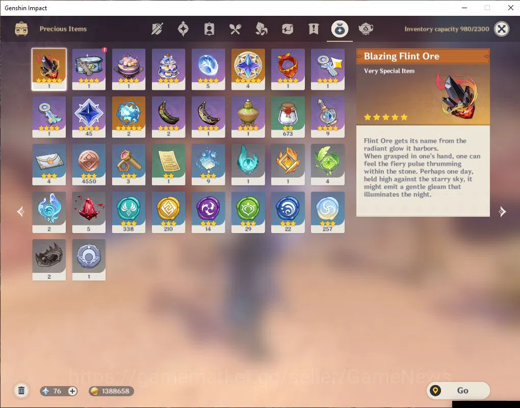Genshin Impact Accounts ASIA|AR 59|14 Limit+9(*5WeP)|(ArlecchC1,Raiden,Clo image 13