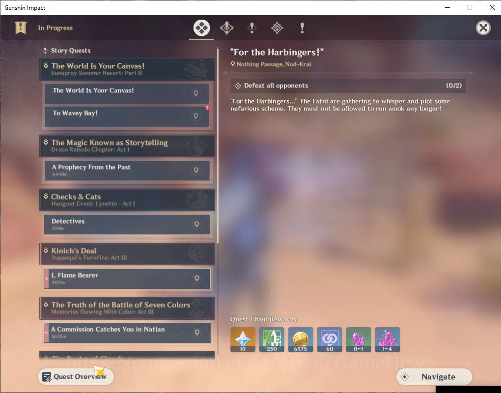 Genshin Impact Accounts ASIA|AR 59|14 Limit+9(*5WeP)|(ArlecchC1,Raiden,Clo image 14