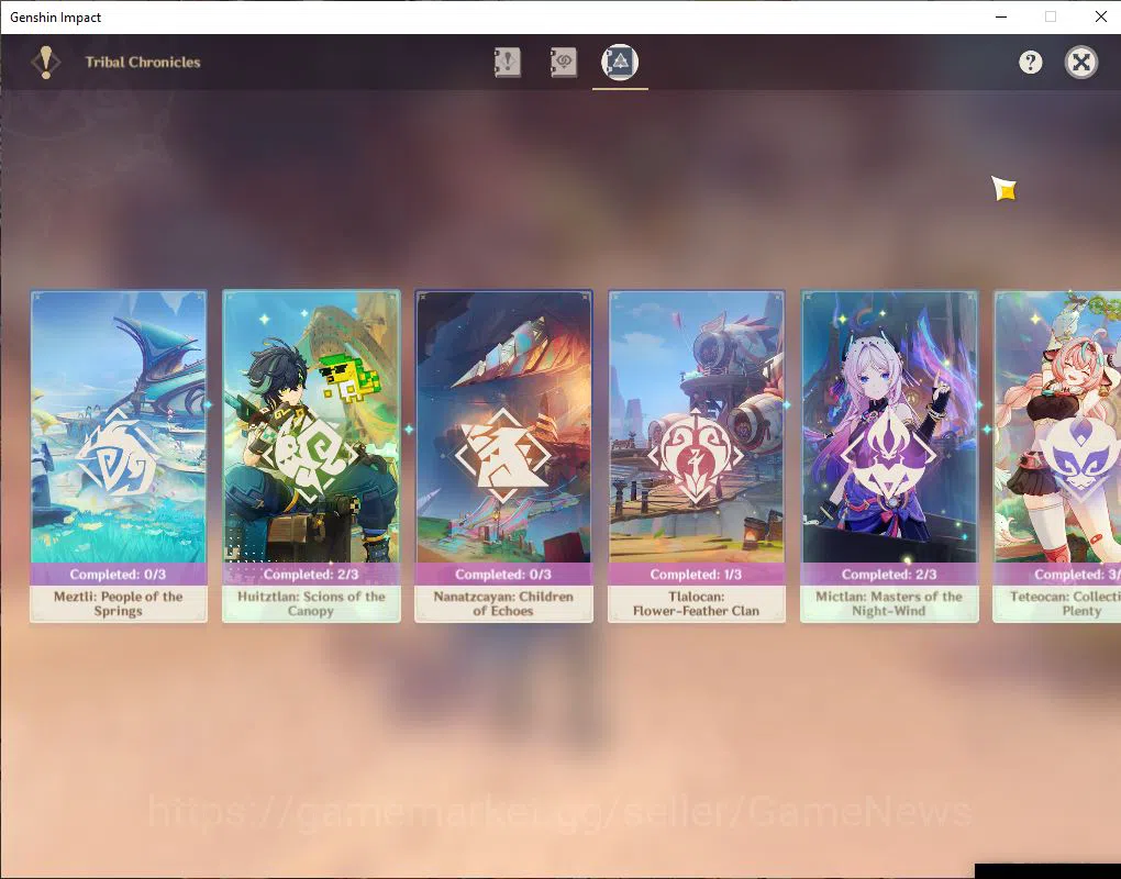 Genshin Impact Accounts ASIA|AR 59|14 Limit+9(*5WeP)|(ArlecchC1,Raiden,Clo image 17