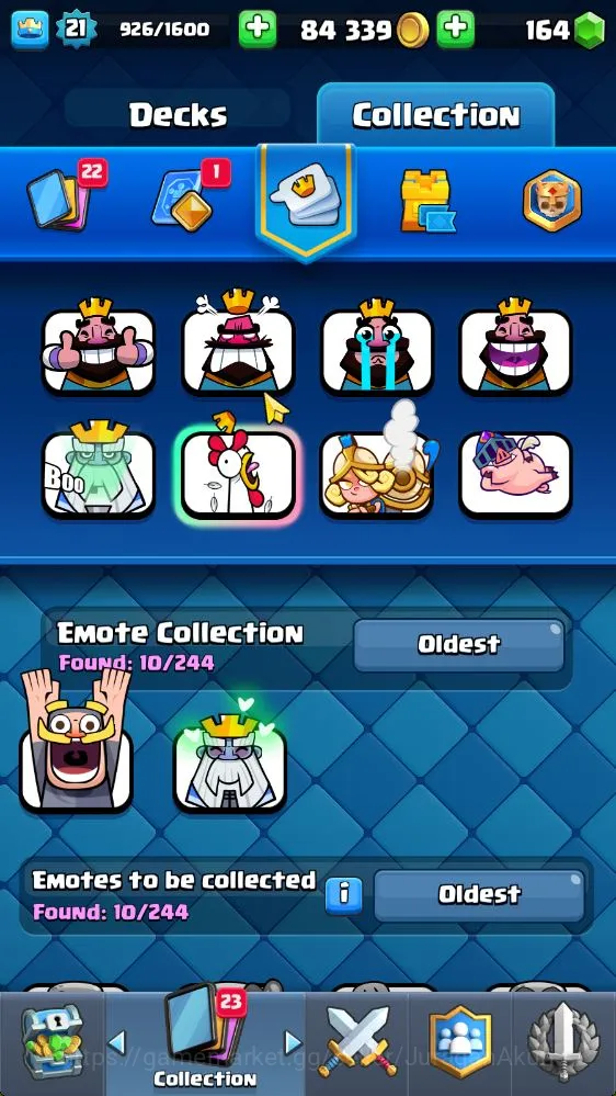 Clash Royale Accounts Midgame Lvl 21|Trophy 4049| KTL 8 | Card 70 | 1 EVO, 4 Legend, 16 Epic, 20 Rare, 26 Common | Gems 164 4