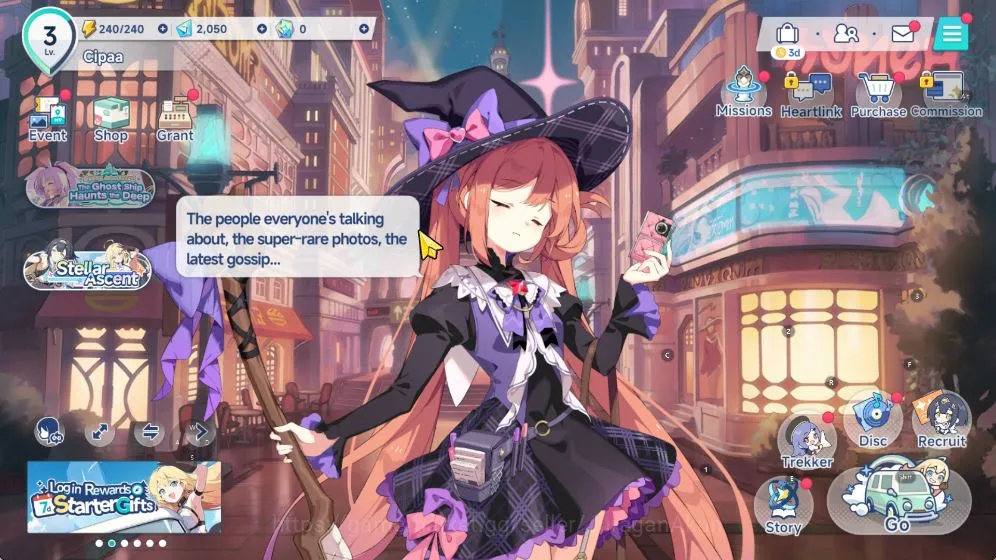 Stella Sora Accounts GLOBAL| Fresh Starter | 2K SD | 4 SSR Chotose,Freesia,Chixia,Mistique |8 SR Disc| Selecter ON | Log