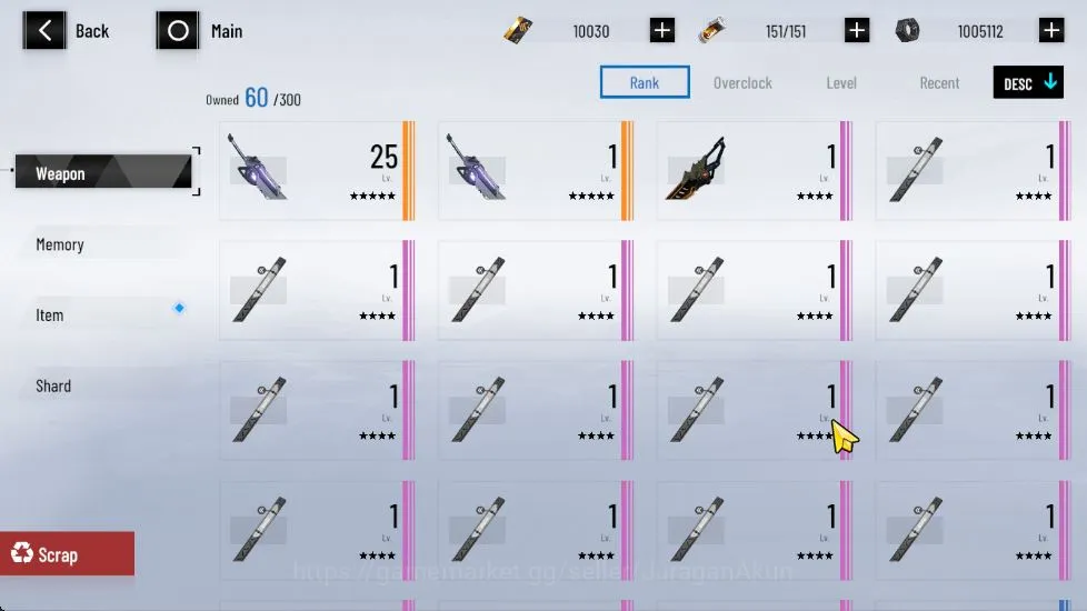 Punishing: Gray Raven Accounts Starter EUROPA | Starter |10K BC+ 3K YC + 5K BlueCard +1 Sign[Crocotta, Lucia CW, Ferall+Sign 2