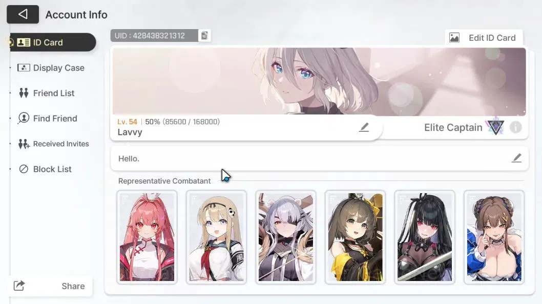 Chaos Zero Nightmare Accounts Global|Lv 54|14 SSR (Heidemarie,Yuki,Narja,Serenie image 2