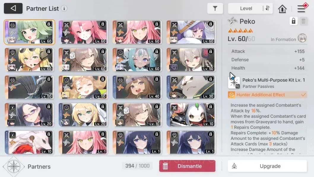 Chaos Zero Nightmare Accounts Global|Lv 54|14 SSR (Heidemarie,Yuki,Narja,Serenie image 6
