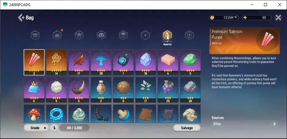 Mongil:Star Dive Accounts Global | AL 39 | 2 SSR Meta - [Flare, Penny] & 9 S image 3