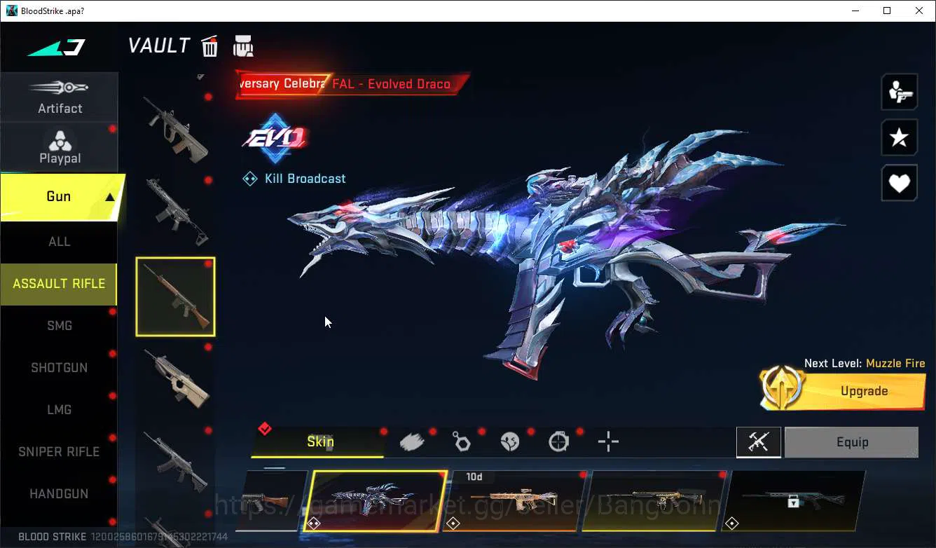 Blood Strike Accounts ASIA | Ultra M4 Deluxe | Ultra QBZ,Vector,Origin | image 4