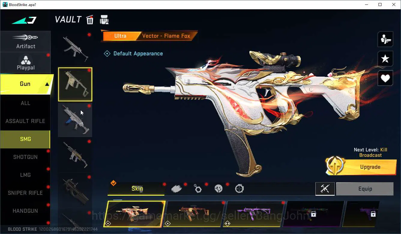 Blood Strike Accounts ASIA | Ultra M4 Deluxe | Ultra QBZ,Vector,Origin | image 6