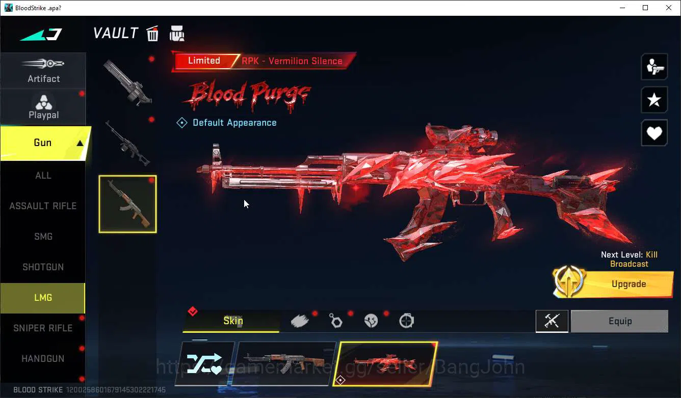 Blood Strike Accounts ASIA | Ultra M4 Deluxe | Ultra QBZ,Vector,Origin | image 8