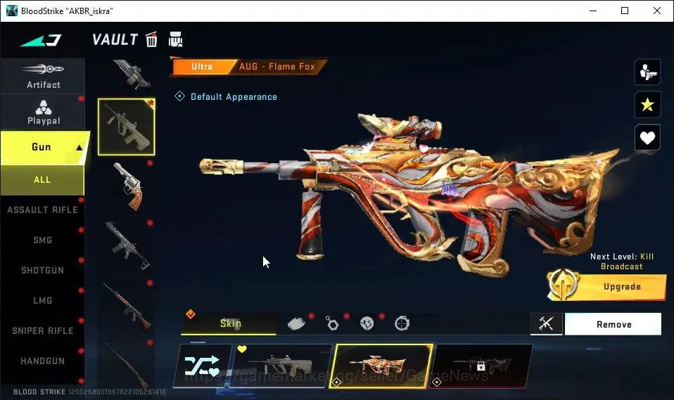 Blood Strike Accounts ASIA|2 ETERNAL[ZERO,Desert Eagle]|ULTRA Melee Dual image 15