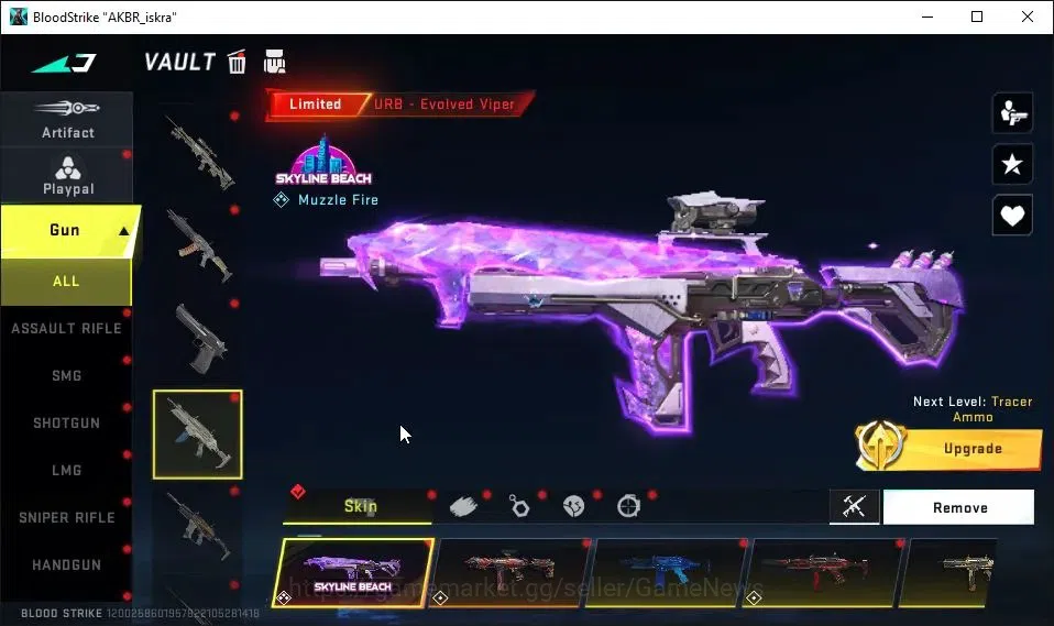 Blood Strike Accounts ASIA|2 ETERNAL[ZERO,Desert Eagle]|ULTRA Melee Dual image 18
